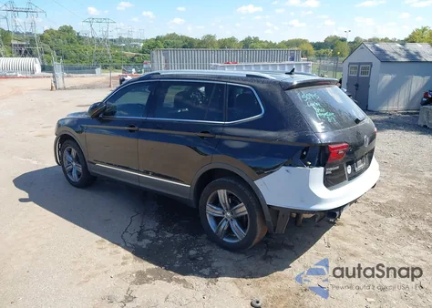 2020 Volkswagen Tiguan 2.0T Se/2.0T Se R-Line Black/2.0T Sel из США, поврежденный, VIN 3VV2B7AX6LM091656